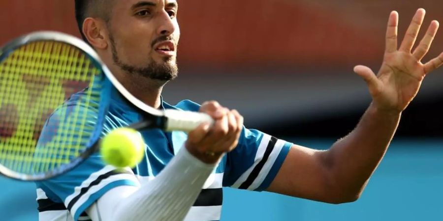 Nick Kyrgios wird nicht bei den French Open spielen. Foto: Steven Paston/PA Wire