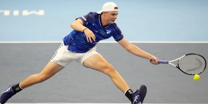 Dominic Stricker scheidet an den Next Gen Finals in Mailand im Halbfinal aus. Dominic Stricker