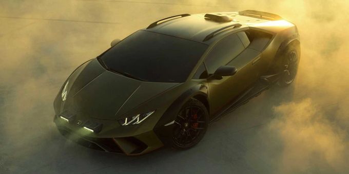 Der Lamborghini Huracán Sterrato ist nicht der erste Geländewagen aus Sant'Agata Bolognese, aber der Supersport-4x4 2022 Lamborghini Huracán Sterrato