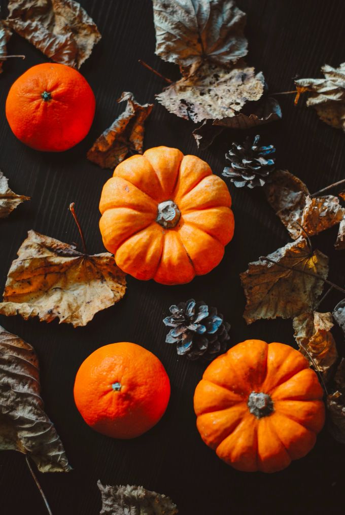 Die Halloween-Küche bietet mehr als nur Kürbis. Vier Kürbisse