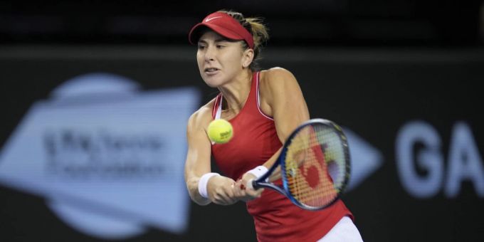 Belinda Bencic gewann ihr Spiel am Billie Jean King Cup. Bencic