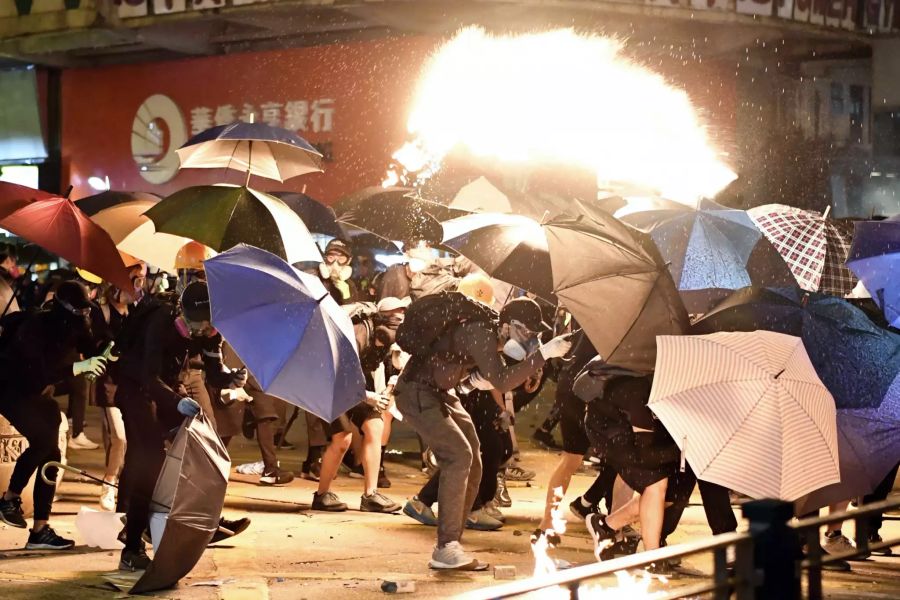 Proteste in Hongkong