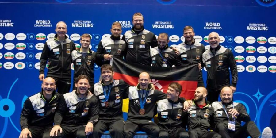 Das deutsche Ringer-Team reiste grossteils zufrieden heim. Foto: Kadir Caliskan