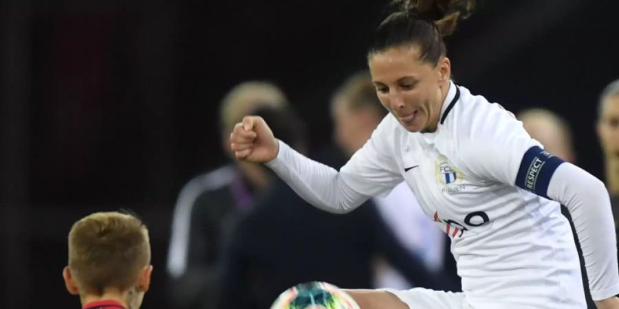 Fabienne Humm schoss das einzige Zürcher Tor gegen Minsk