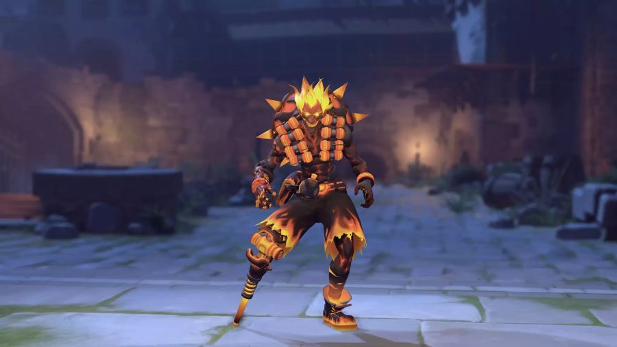 Woche 1: Vom 15. bis zum 21. Oktober können sich Spieler Junkrats Inferno-Skin holen.