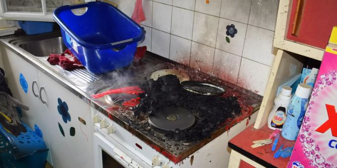Brand in Waschküche Brand in Waschküche