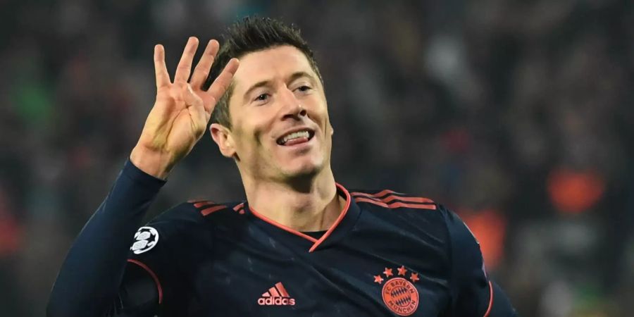 Lewandowski Champions League Tottenham