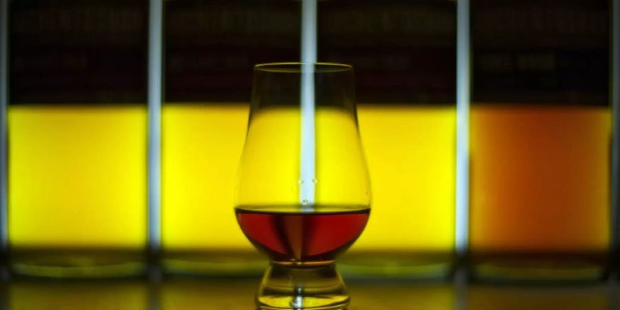 Goodings Sammlung enthält mehrere seltene Whisky-Flaschen