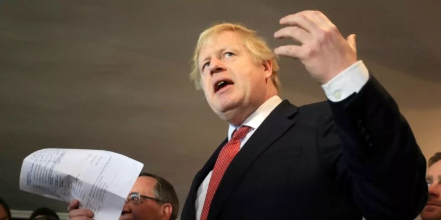 Britischer Premierminister Boris Johnson