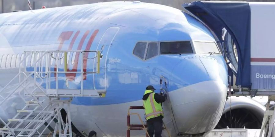 Tui hat 15 Boeing 737 Max in der Flotte und musste Ersatzflugzeuge mieten. Foto: Ted S. Warren/AP/dpa