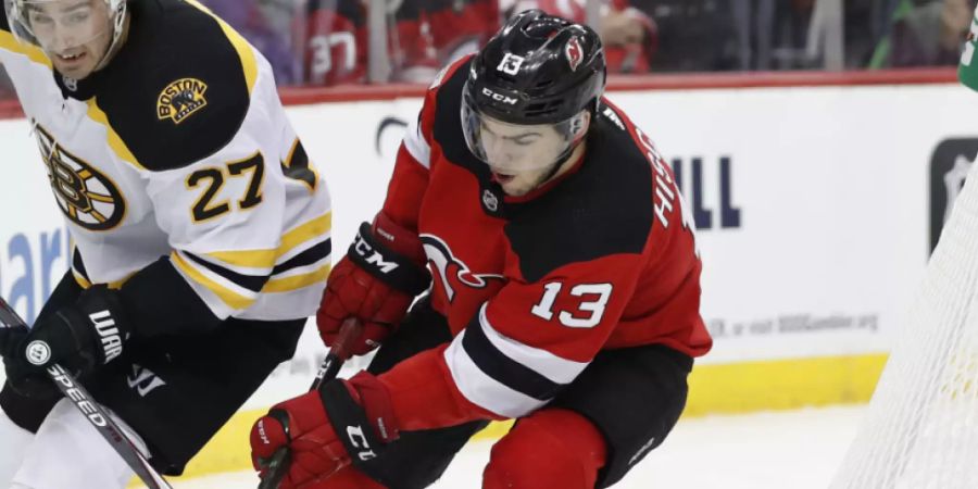 Nico Hischier erkämpft sich mit den New Jersey Devils zum Jahresabschluss einen Sieg