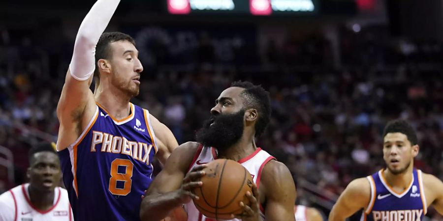 James Harden kam für einmal nicht wie gewünscht auf Touren