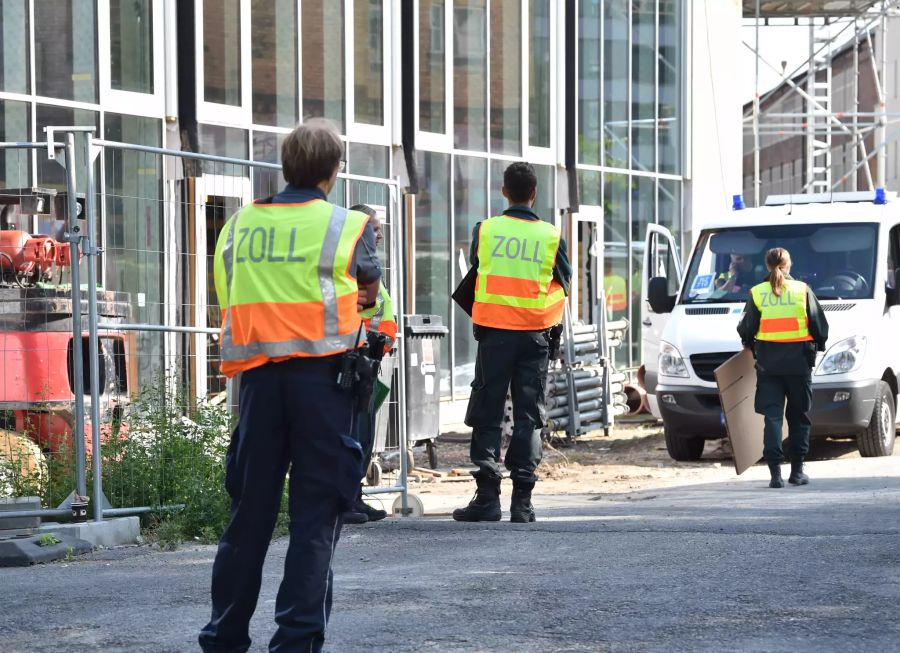 Razzien wegen Menschenhandel Berlin