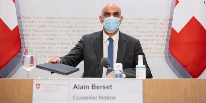 Bundesrat Alain Berset Coronavirus