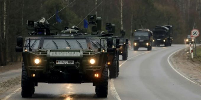Bundeswehr Mitte Februar im Nato-Mitgliedsland Litauen Bundeswehr Mitte Februar im Nato-Mitgliedsland Litauen