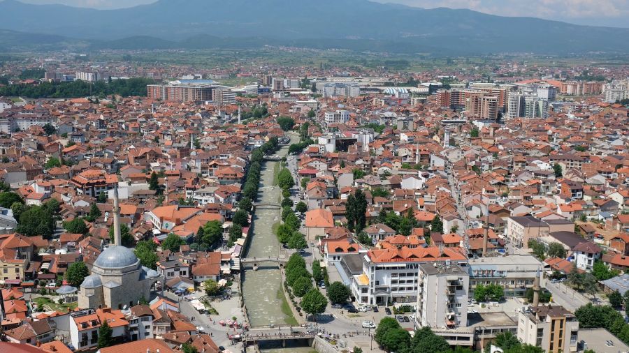 Kosovo Stadt Brücken