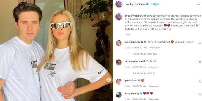 Brooklyn Beckham und seine Freundin Nicola Peltz wollen sich das Jawort geben. nicola peltz