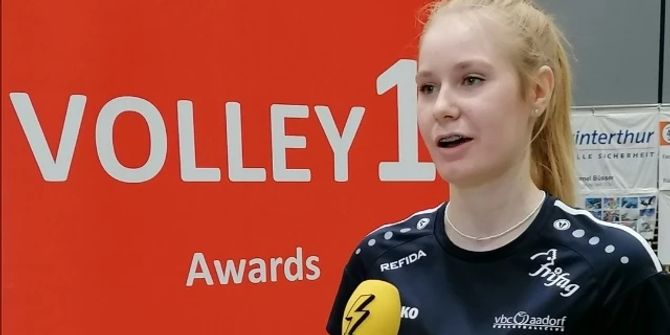 Mia Lüthi Volleyball Rookie of the Year