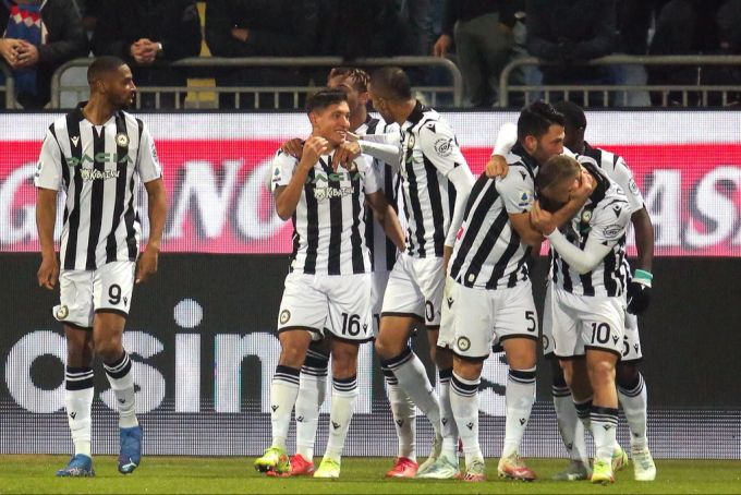 Spieler von Udinese Calcio. Serie A