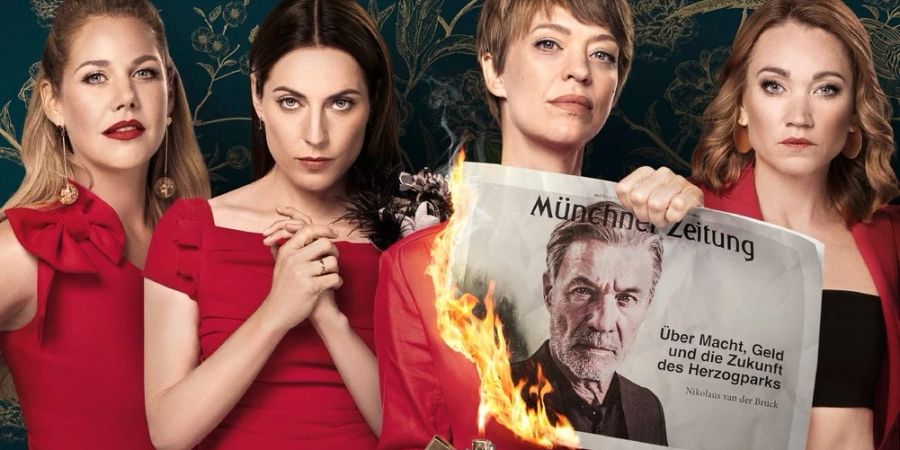 Die Damen vom «Herzogpark»: Felicitas Woll, Antje Traue, Heike Makatsch und Maria Potthoff (v.l.).