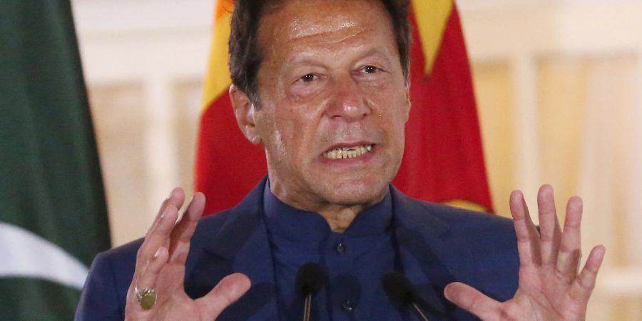 Pakistans Ministerpräsident Imran Khan.