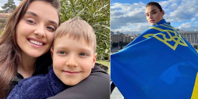 Nach Flucht - Ex-Miss-Ukraine: Wiedersehen mit Sohn in der Schweiz