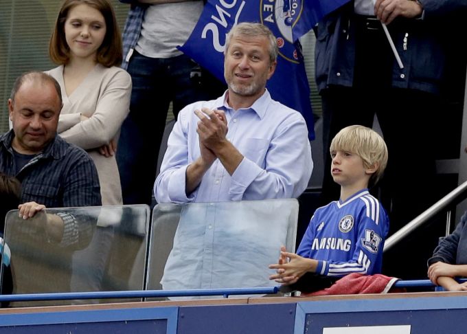 Roman Abramowitsch, Besitzer des FC Chelsea, bei einem Spiel im Jahr 2015. FC Chelsea Roman Abramowitsch