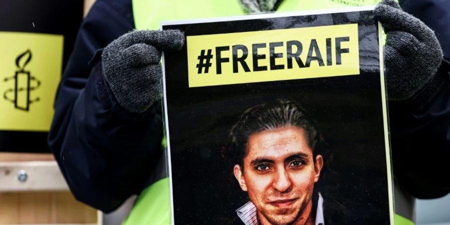 Der Blogger Raif Badawi darf zehn Jahre das Land nicht verlassen