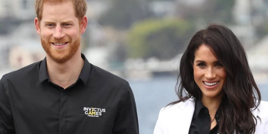 Prinz Harry und Herzogin Meghan bei den Invictus Games Sydney 2018.