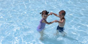 Kinder Badi Spass Sommer