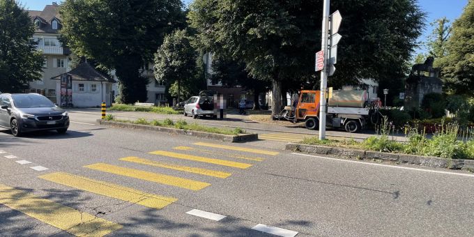 Unfall In Zofingen Ag Fussg Ngerin Mittelschwer Verletzt