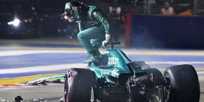 Verstappen nur Elfter - Sainz holt Singapur-Pole – böser Stroll-Unfall