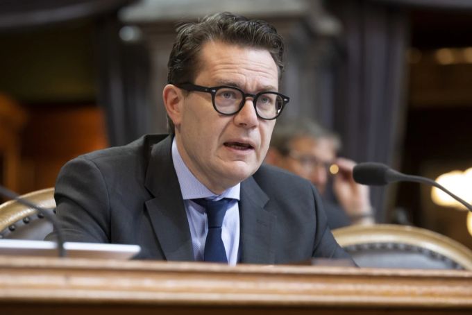 Benedikt Würth (Mitte/SG), Präsident der Kommission für Wissenschaft, Bildung und Kultur im Ständerat. Benedikt Würth WBK