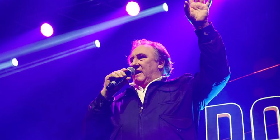 Gérard Depardieu hat seine Kunstsammlung für vier Millionen Euro versteigert. (Archivbild von 2019)