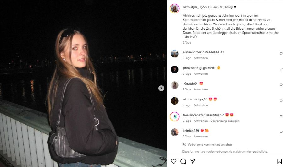 Die Zürcherin zählt 40'000 Follower.
