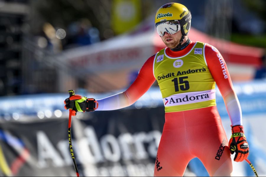 Niels Hintermann kommt dem Norweger am nächsten.