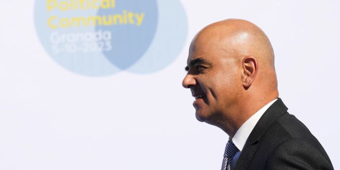 Alain Berset Granada Gipfel