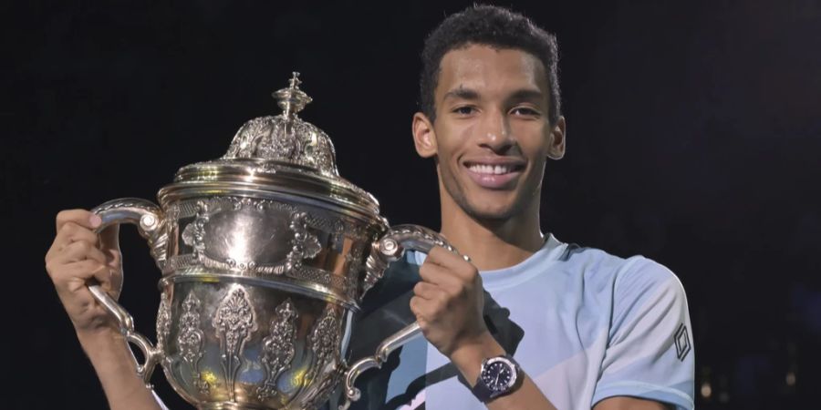 Auger-Aliassime Swiss Indoors.