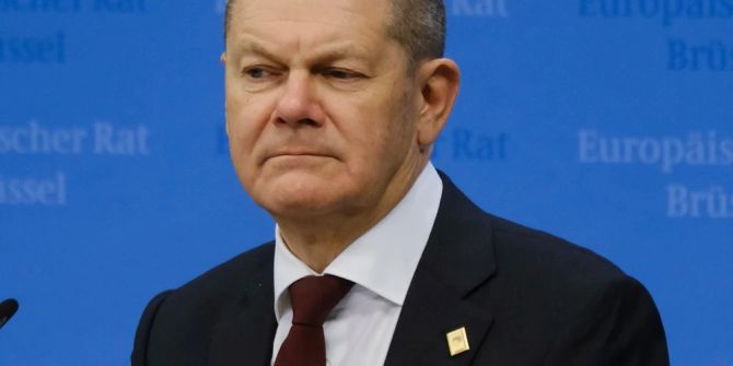 Kanzler Olaf Scholz