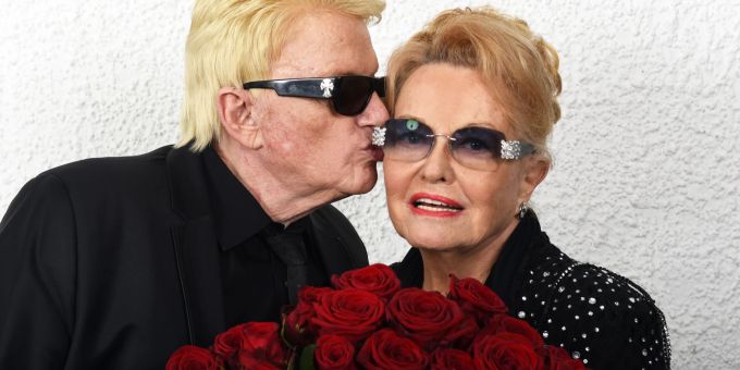 Heino und seine Frau Hannelore (2019). Heino und Ehefrau