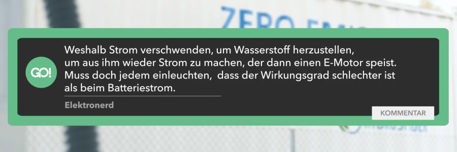 Wasserstoff-Kommentar