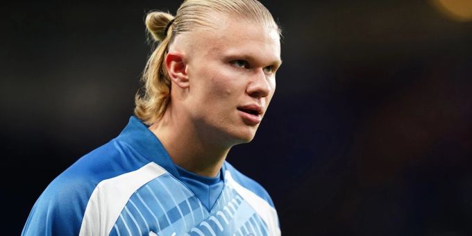 Zeigt sich spendabel: ManCity-Star Erling Haaland. Zeigt sich spendabel: ManCity-Star Erling Haaland.