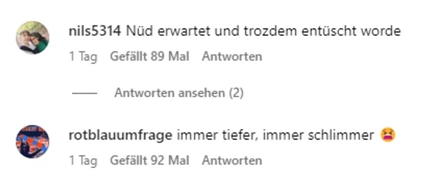 Die Wut weicht bei vielen Fans der Enttäuschung.