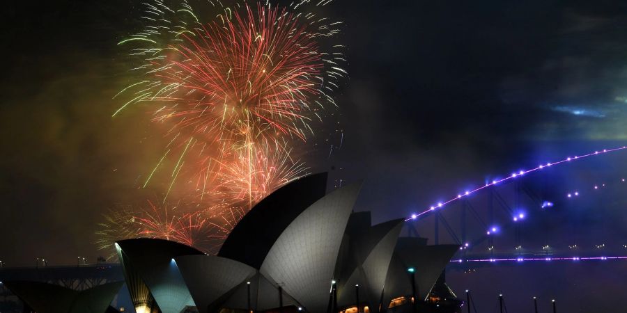 Sydney ist eine der ersten Grossstädte weltweit, die das neue Jahr einläuten.