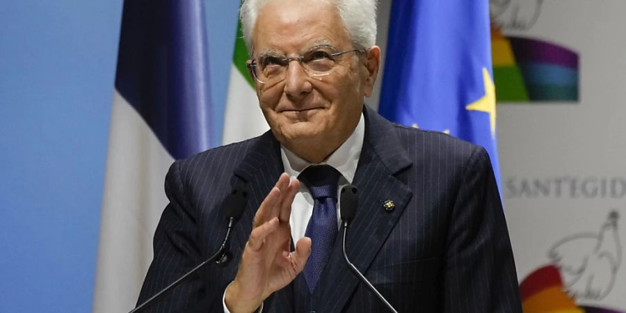 Der italienische Präsident Sergio Mattarella besucht heute Dienstag und morgen Mittwoch die Schweiz.