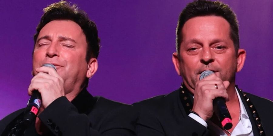 Das Schlagerduo Fantasy sind Freddy März und Martin Hein (r.)