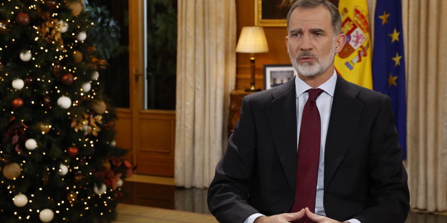 Spain's King Felipe's Royal Christmas message