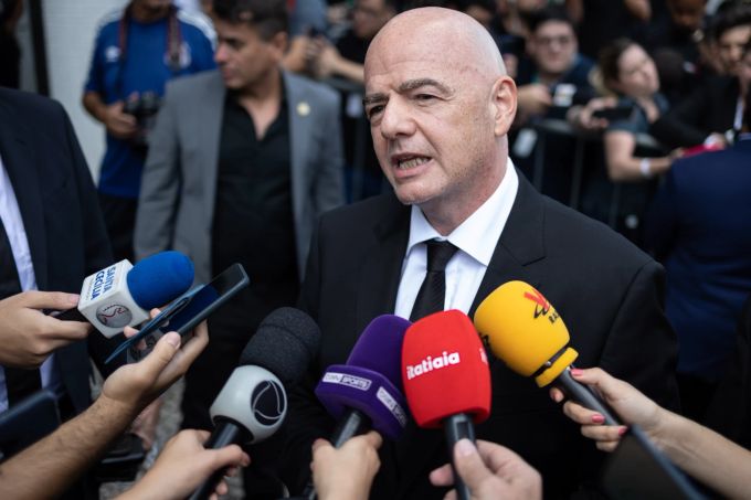 Gianni Infantino sieht sich gerne als Opfer einer Hetzkampagne. Gianni Infantino FIFA