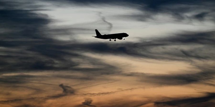 Flugzeug landet in München