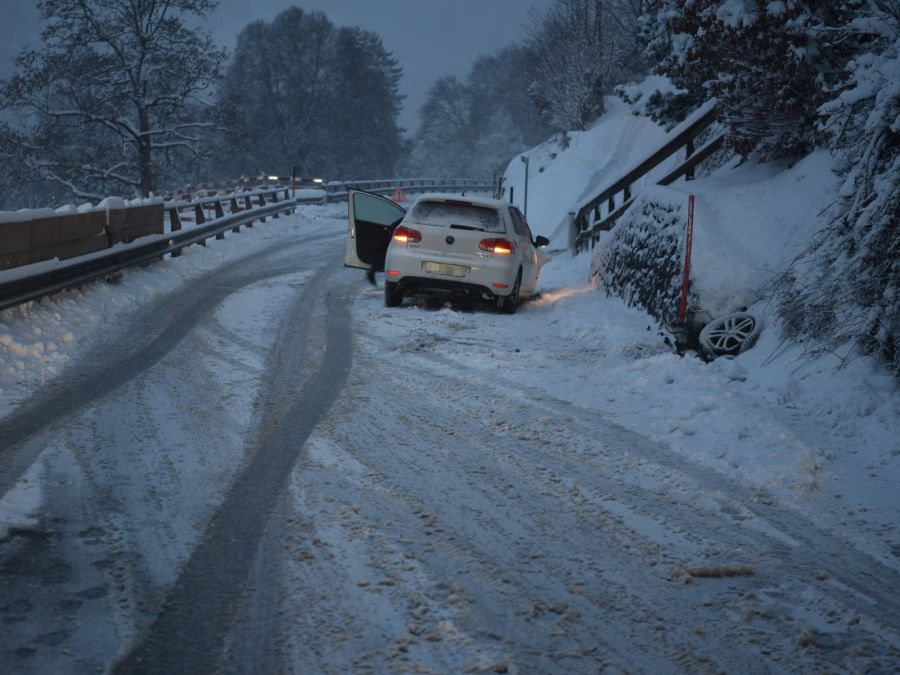 Verkehrsunfall in Pany
